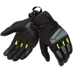 Guanti Moto T-UR T918HM G FOUR Nero Giallo Fluo taglia XL