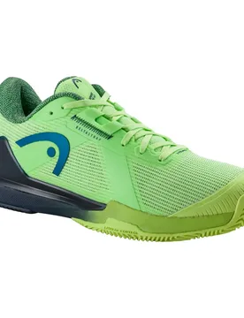 Sprint Pro 4.0 Clay Shoes Lime / Navy UK 8 - Head Racket - FashionsVida