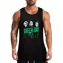 Rr11 greenday Tank Top Active Wear Tank Top Quick Dry Athletic Sleeveless