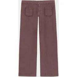 Noon - Pantalón lino de mujer