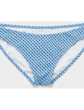 Braguita bikini en tejido estampado piqué - Gisela - FashionsVida