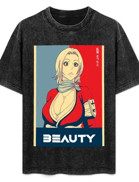 Rangiku Matsumoto bleach T-Shirt Big Size Loose Fit Tee Shirt - Aliexpress - FashionsVida