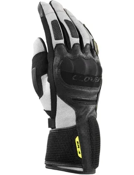 Guanti Moto SR-4 LONG Nero Grigio taglia S - Clover - FashionsVida