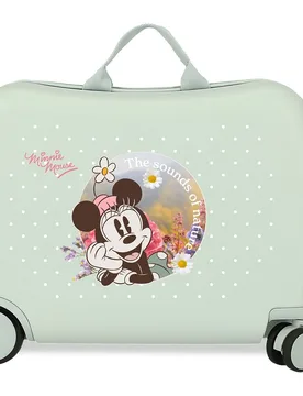 Maleta infantil con 2 ruedas multidireccionales Minnie Wild Nature con capacidad de 38L - Disney - FashionsVida