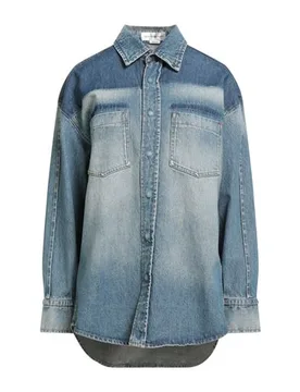 Jeanshemd Damen Blau 32,34,36 Damen - Victoria - FashionsVida