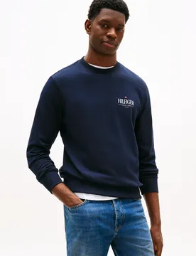 HILFIGER STACKED SWEATSHIRTS male - S - FashionsVida