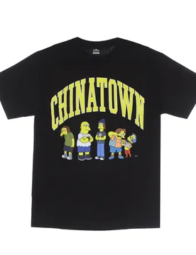Maglietta Uomo Ha Ha Arc Tee X the Simpsons Black - MARKET - FashionsVida