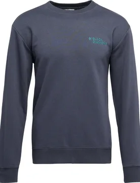 Sudadera de hombre Mini stacked - Black Diamond - FashionsVida