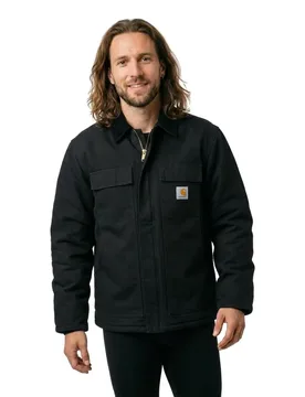 Veste Insulated Traditional Coat Black XL - Carhartt - FashionsVida