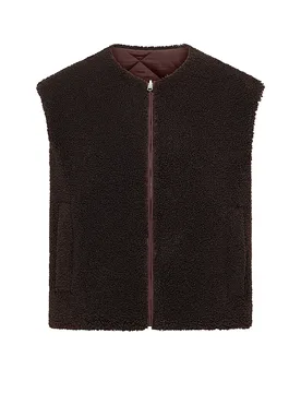 Gilet réversible DEDDY marron 36 - LANIUS - FashionsVida