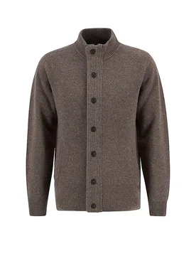 Cárdigan ESSENTIAL marrón claro XL - Barbour - FashionsVida
