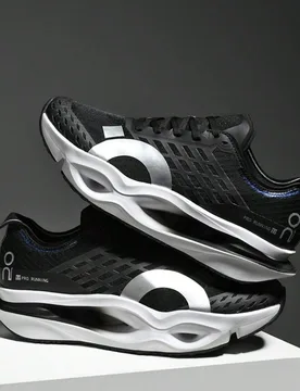 Zapatos deportivos de moda para hombre, zapatos de correr casuales con malla transpirable, zapatos de caminar vulcanizados ligeros con cordones EUR35 - Shein - FashionsVida