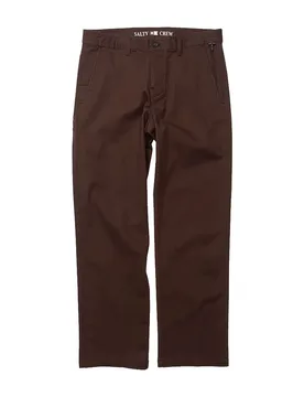 Pantalon Portway Deep Brown 34 - Salty Crew - FashionsVida