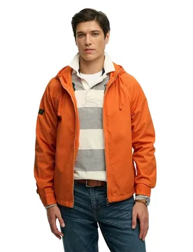 Giacca Washed Twill Washed Orange L - Superdry - FashionsVida