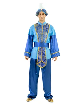 Sultan König Kostüm Silvester Blau - Eurocarnavales - FashionsVida