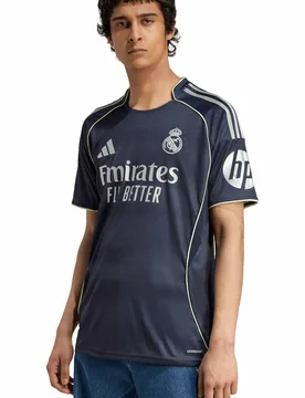 Real madrid 25/26 segunda equipacion camiseta de fútbol oficiales Marino (S) - Adidas - FashionsVida