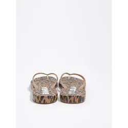 Chanclas de mujer flip flop leopard