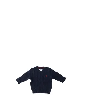 Maglione a trecce POLO BOYS BLU NAVY 9M - Ralph Lauren - FashionsVida