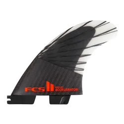 Dérive Ii Accelerator Pc Carbon M Tri Fins Black / Red One Size unisex