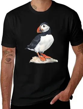 Puffin bird art. T-Shirt cute clothes essential t shirt shirts graphic oversized vintage t shirt men - Aliexpress - FashionsVida