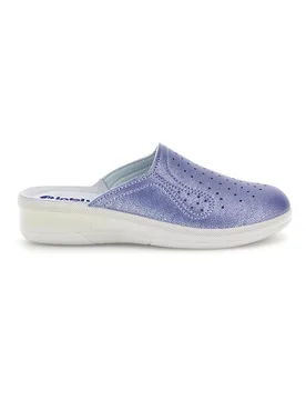 Ciabatte professionali lilla con tomaia traforata 5033N 35 - Inblu - FashionsVida