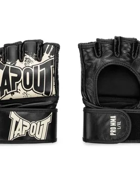 Gant De Combat Mma Pro Mma Black / Ecru M - TapouT - FashionsVida