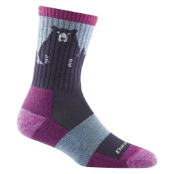 Bear Town Micro Crew Socke Damen 41-42 Purple