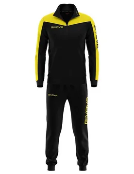 Survêtement Roma Black / Yellow S - Givova - FashionsVida