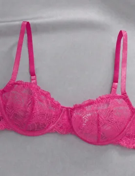 Sujetador sexy de encaje para mujer con tirantes ajustables para uso diario 80B - Shein - FashionsVida