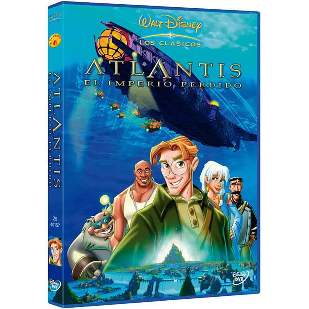 Atlantide L´empire Perdu Dvd Espagnol Multicolor One Size unisex - Disney - FashionsVida
