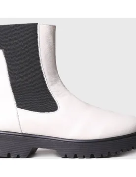 Botines de mujer de piel con elásticos - Toni Pons - FashionsVida