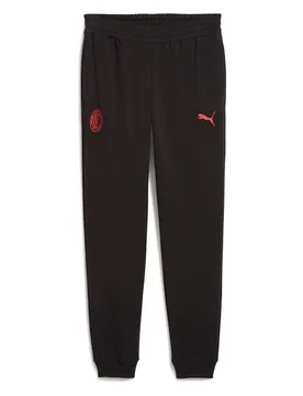 Pantalon De Survêtement Ac Milan Essentials Black / For All Time Red 2XL - Puma - FashionsVida