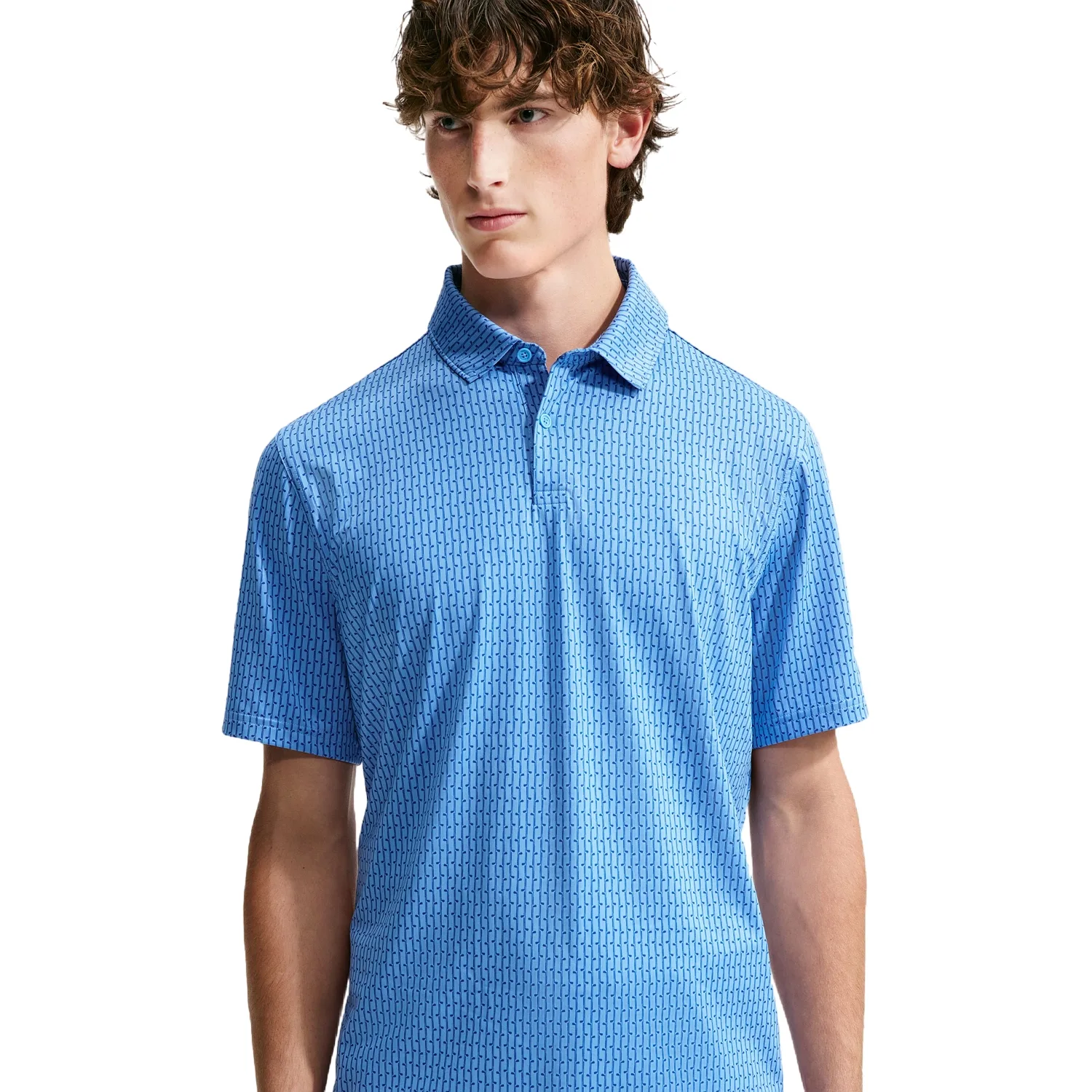 Golf Polo Dri-Fit Velocity, royal s - Nike - FashionsVida