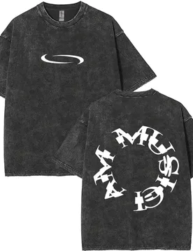 Retro Washed Playboi Carti I AM MUSIC Logo T Shirt Opium Ken Carson Narcissist Rap T-shirts Men Hip Hop Vintage Oversized Tshirt - Aliexpress - FashionsVida