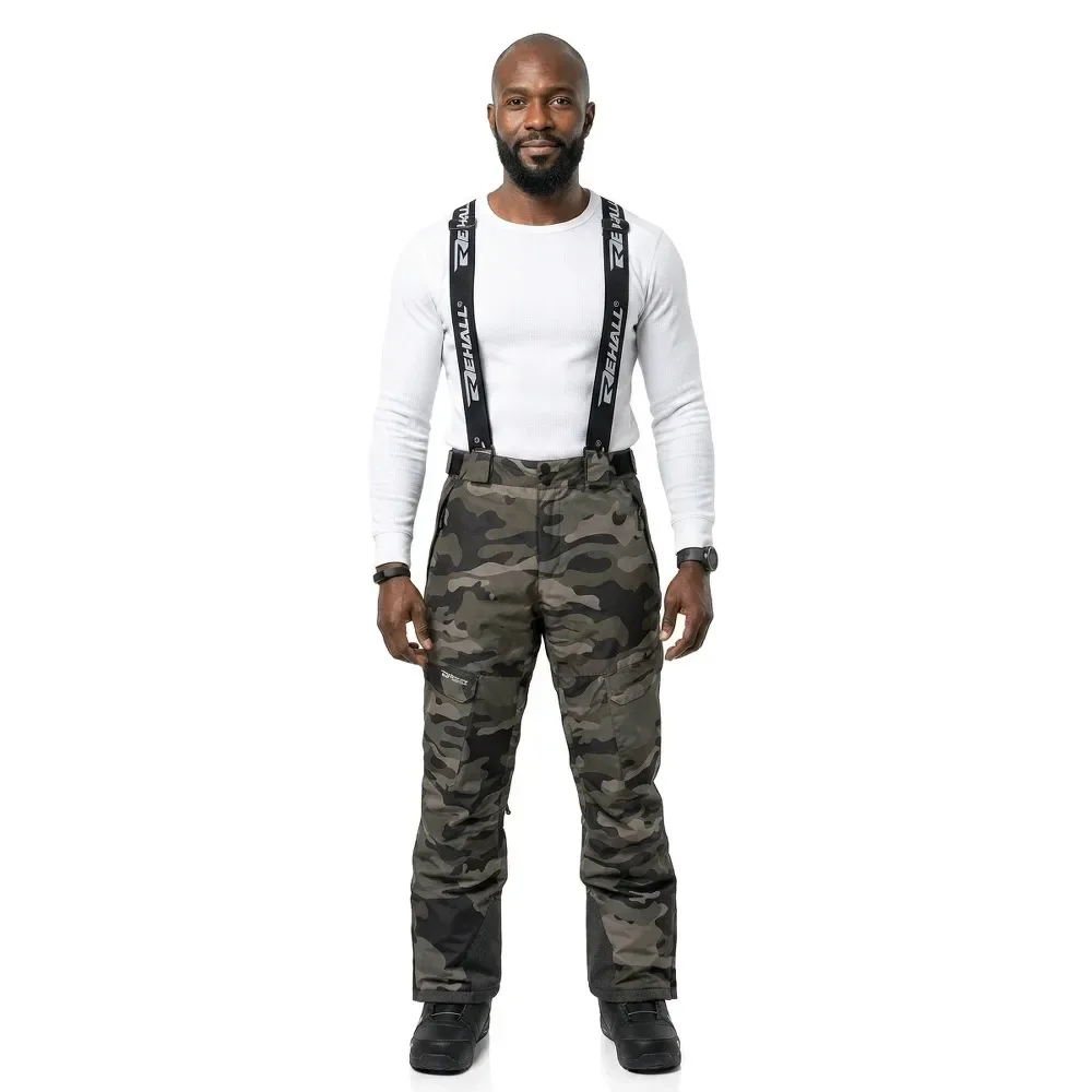 Pantalon Backbone-r Camo Black XL - Rehall - FashionsVida