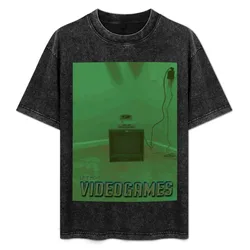 Late Night Videogames T-Shirt Basic Lightweight Short Sleeve Tee