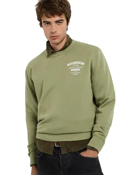 Sweat-shirt Jed Washed Army Green L - Pepe jeans - FashionsVida