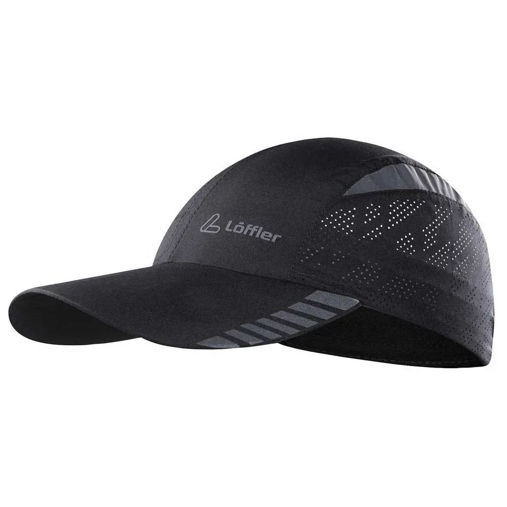 Cappellino Con Visiera Sports Black - Loeffler - FashionsVida