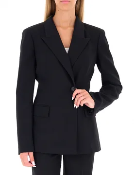 Blazer misto viscosa NERO S - Aniye By - FashionsVida