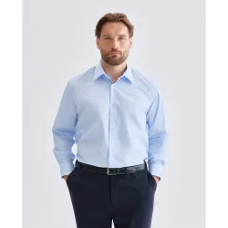 Camisa vestir non iron hombre manga larga
