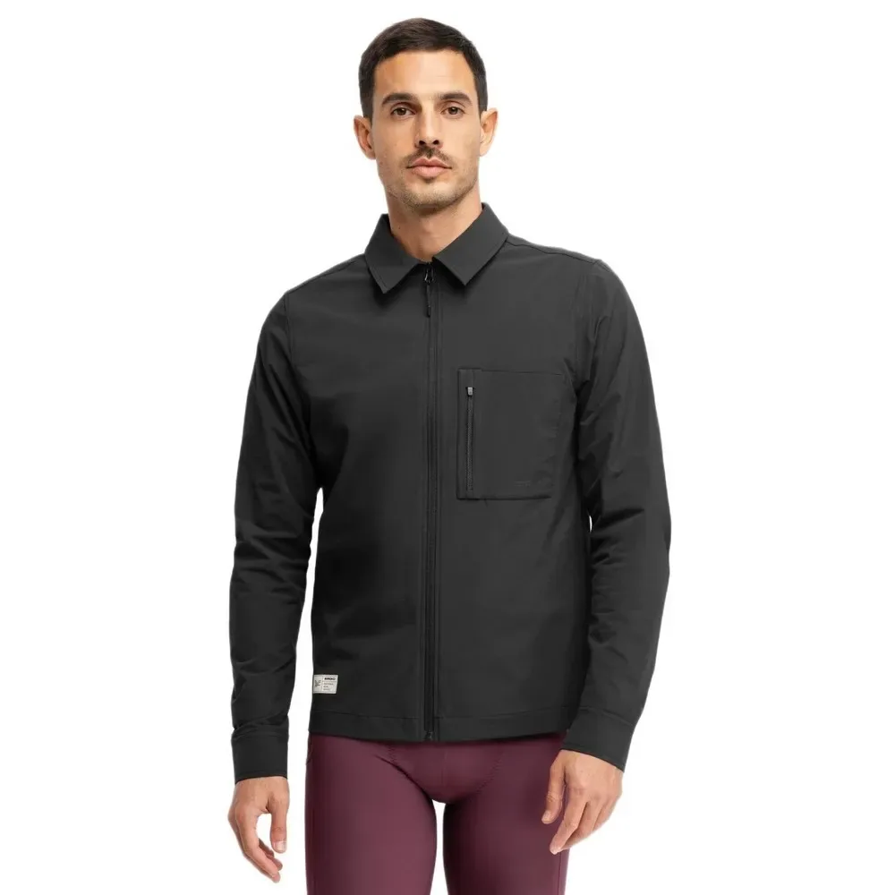 Maglietta A Maniche Lunghe Stoneway Black - Siroko - FashionsVida