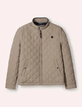 Ultrasonic Leichtsteppjacke, normale Größen#untersetzte Größen, Farbe Beige, 58, wasserabweisend leicht wärmend Herren - Walbusch - FashionsVida