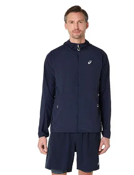 Chaqueta de running Road Packable para hombre azul oscuro L - Asics - FashionsVida