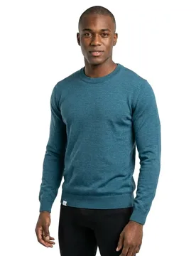 Pull Merino Ocean Blue M - Makia - FashionsVida