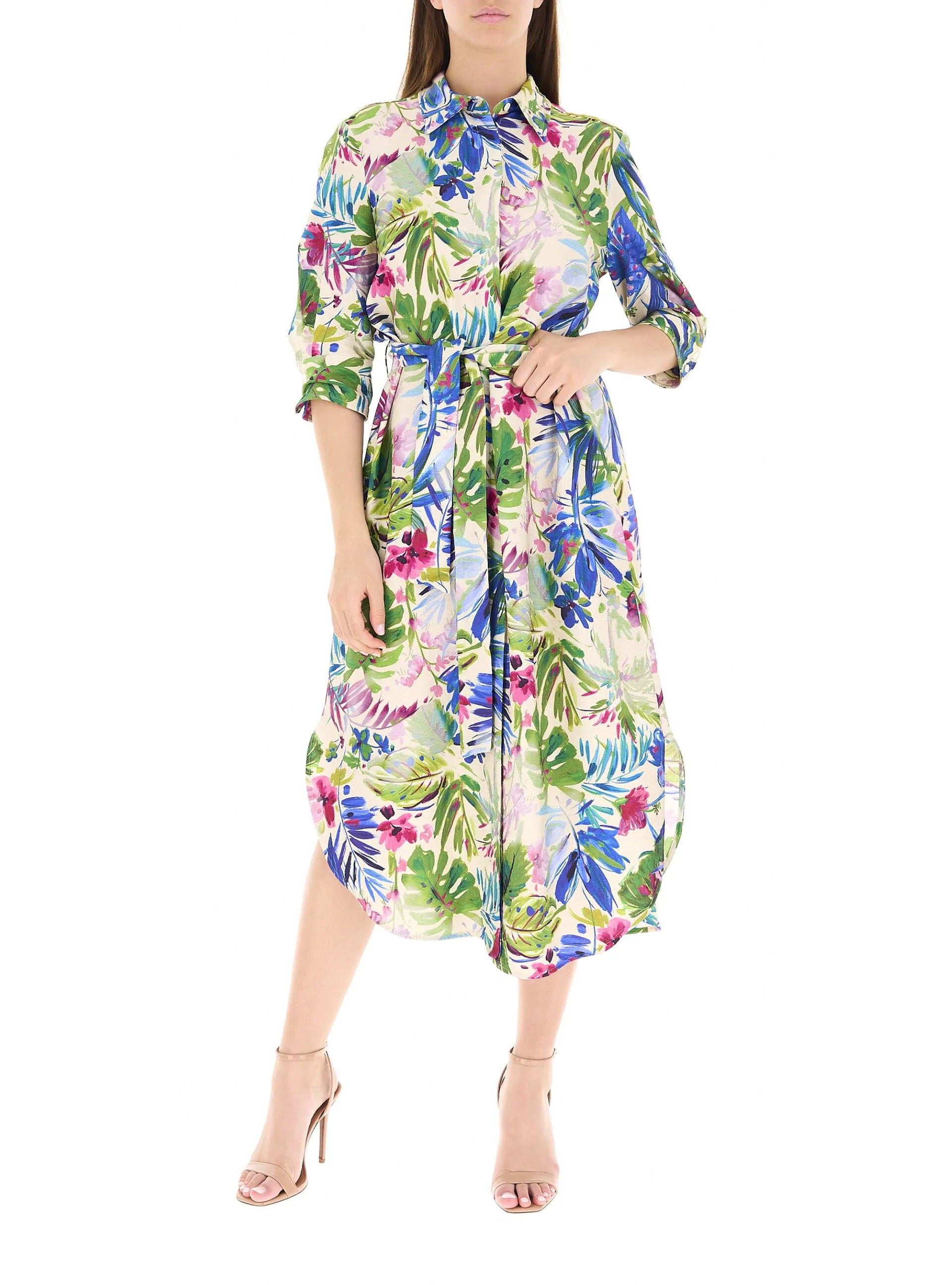 Abito chemisier MULTICOLOR 40 - Pennyblack - FashionsVida