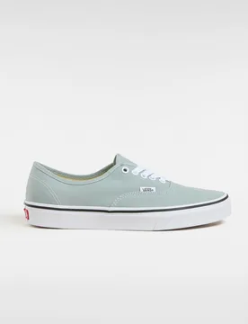 Unisex Authentic Sneakers - Dark Grey Canvas - Size Uk 3 - Vans - FashionsVida