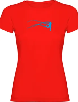 T-shirt à Manches Courtes Football Estella Red L - Kruskis - FashionsVida
