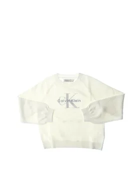 Felpa girocollo AVORIO 14 - Calvin Klein - FashionsVida