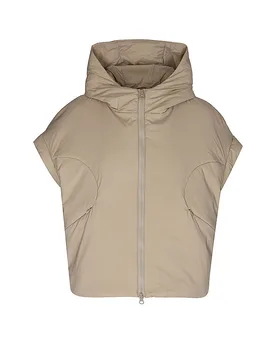 Gilet matelassé gris clair M - Smith&soul - FashionsVida