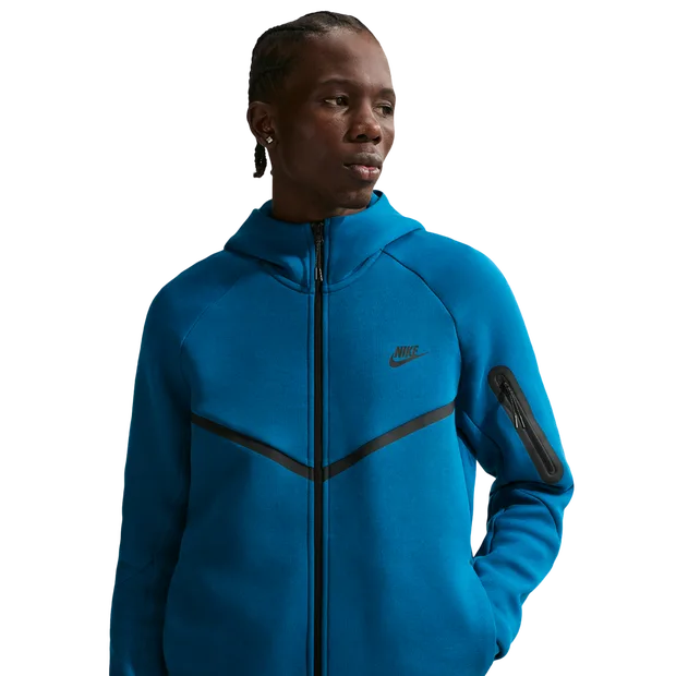 Tech Fleece Men Hoodies - Blue - Size - Blue - Size: Small - Nike - FashionsVida